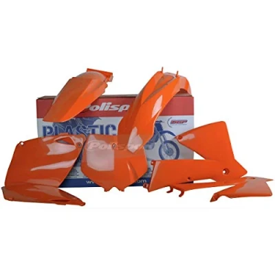 Afbeelding van Polisport Plastickit KTM EXC125 EXC200 EXC250 EXC300 EXC400 EXC520 2003 SX125 SX250 SX380 SX400 SX520 2001 2002 Oranje