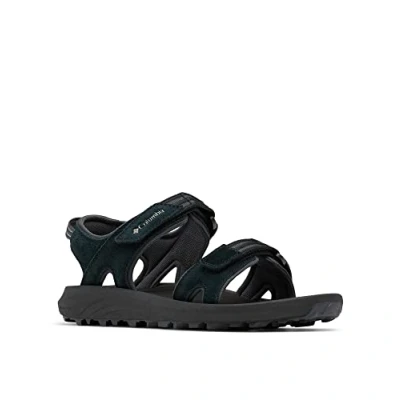 Afbeelding van Columbia Trailstorm Hiker 2 Strap Outdoorsandalen, Dames, Maat: 39, Black/light cloud Leer en textiel