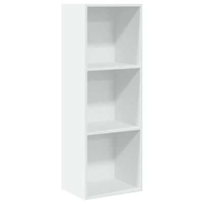 Image de vidaXL Bibliothèque blanc 40x30x114 cm bois d&#039;ingénierie857867