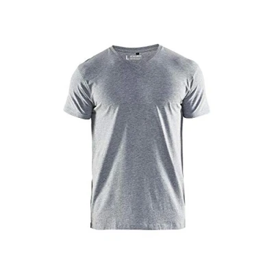 Afbeelding van Blaklader T Shirt, V hals 3360 1059 Grijs Mêlee XS