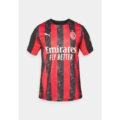 Afbeelding van AC Milan 25/26 thuisshirt voor Heren, Zwart/Rood, Maat XS PUMA