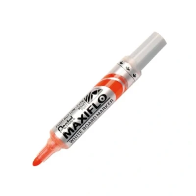 Afbeelding van Viltstift Pentel MWL5 Maxiflo whiteboard oranje 3mm