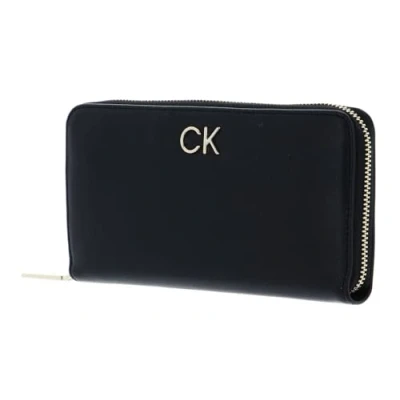 Afbeelding van Calvin Klein Relock SLIM Wallet Portemonnee, Dames, Maat: One Size, Black