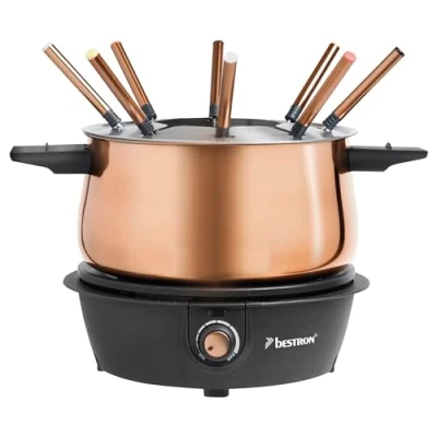 Image de Bestron AFD850CO Fondue 1.5 litres kWatt cuivre