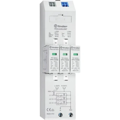 Afbeelding van Finder 7P.03.8.255.Z007 Overspanningsafleider 20 kA 1 stuk(s)