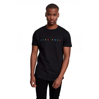 Afbeelding van Mister Tee Fuck This Heren T shirt XS Zwart
