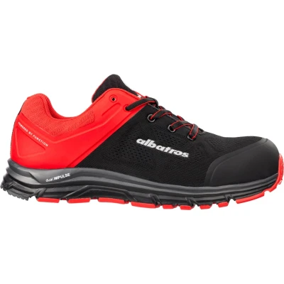 Afbeelding van Albatros LIFT RED IMPULSE LOW 646600 43 Veiligheidsschoenen ESD S1P Schoenmaat (EU): Zwart/rood 1 paar
