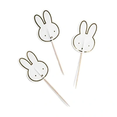Afbeelding van Cocktail prikkers Nijntje decoratie 10cm/8st.