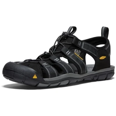 Afbeelding van KEEN heren Clearwater CNX sandalen, Black Gargoyle, 39.5 EU