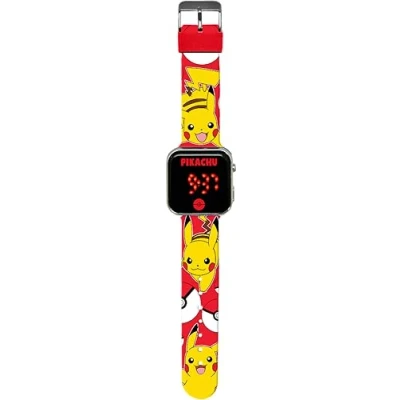Afbeelding van Disney Jewelry Pikachu Digitaal horloge voor kinderen, Maat: One Size, Red