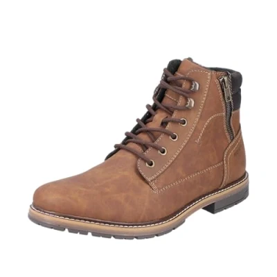 Afbeelding van Rieker Snowboots, Heren, Maat: 41, Braun Hoogwaardig imitatieleer