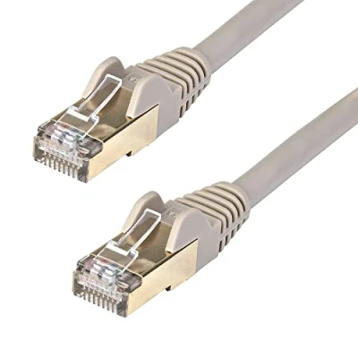 Afbeelding van StarTech 10 meter CAT6A Gigabit Netwerkkabel grijs RJ45 koper