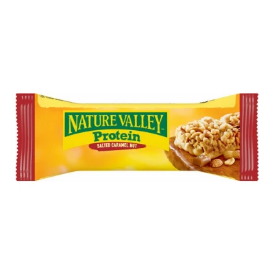 Afbeelding van Nature Valley Protein Gezouten Karamelnoten 12 x 40 gram