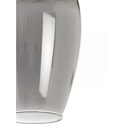 Afbeelding van Light&amp;living Hanglamp 3L Ø35x32 cm LUKARO antiek brons+glas smoke