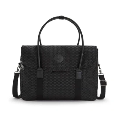Image de Kipling SUPERWORKER Messenger Bag, Signature Emb (Noir)