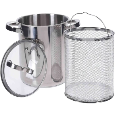 Afbeelding van Excellent Houseware Aspergepan met glazen deksel 4.2 liter