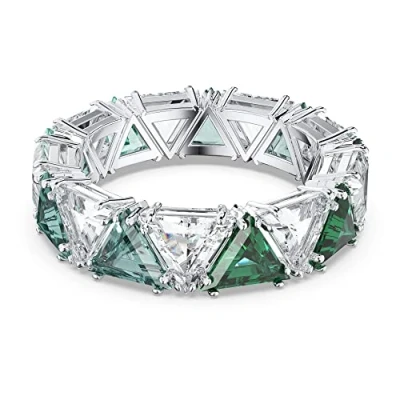 Afbeelding van Swarovski Millenia Ring, Dames, Maat: 58, Dark multi