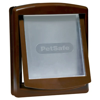 Afbeelding van Petsafe Dierenluik 755 Original M Hondenluik Bruin&amp;Transparant