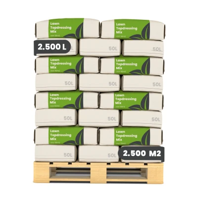 Afbeelding van Organifer Gazon Topdressing Mix met Mycorrhiza en Rhizobacteriën (50x = 2500 Liter voor m2)