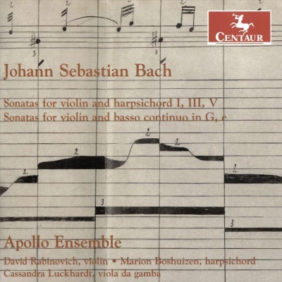 Afbeelding van Sonatas For Violin And Harpsichord; Vi