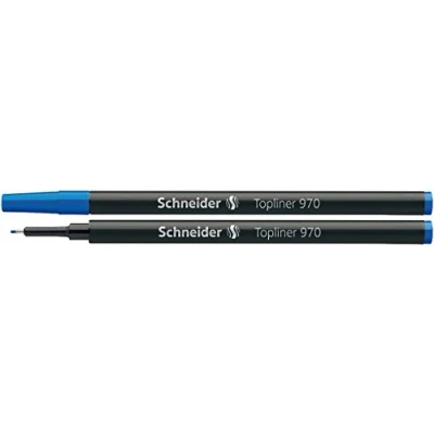 Afbeelding van Schneider finelinervulling Topliner 970 blauw doos met 10 stuks S 9703
