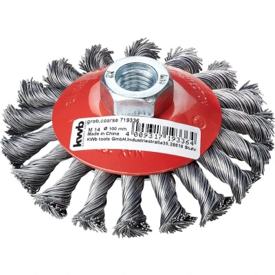 Afbeelding van kwb 719336 AGGRESSO FLEX ® schijfborstels, gezoomde HSS staaldraad voor gebruik met haakse slijper 1 stuk(s)