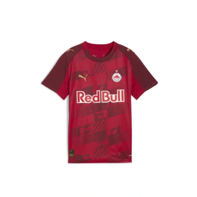 Afbeelding van PUMA FC Rood Bull Salzburg 25/26 derde shirt, Goud, Maat 9 10Y