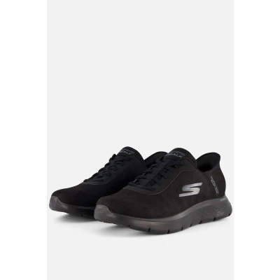 Afbeelding van Skechers Go Walk Flex Smooth Motion Heren Instappers Zwart