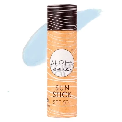Afbeelding van Aloha Sun Stick SPF 50+ Face Mineral Sunscreen for Surfing (blauw)