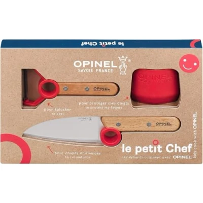 Image de Opinel Set de Cuisine Enfant Le Petit Chef 3 pièces