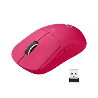 Image de Logitech G Pro X Superlight Souris Gamer Sans Fil Rose