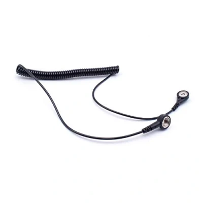 Afbeelding van Quadrios ESD aardingskabel 1.80 m Drukknop 10 mm, 4 mm