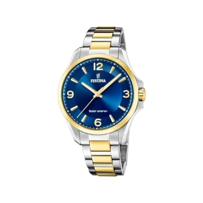 Afbeelding van Festina Solar Energy Horloge, Heren, Maat: One Size, Blue
