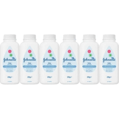 Afbeelding van Johnson&#039;s Baby Talkpoeder Voordeelverpakking 6x200gr