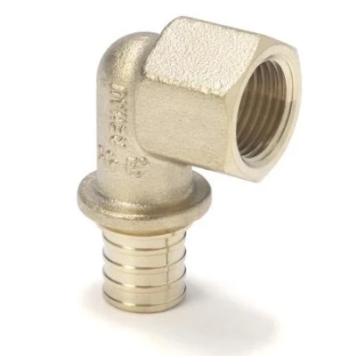 Afbeelding van Rehau Rautitan perskoppeling knie zonder schuifhuls 20 x 3/4 pers