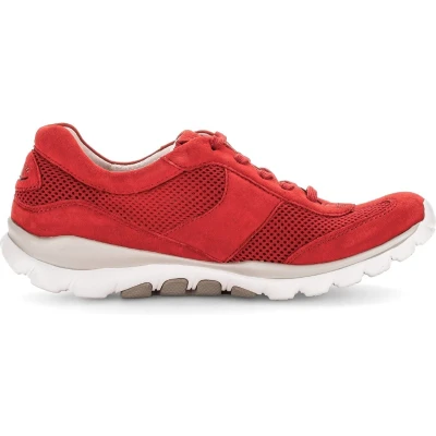 Afbeelding van Gabor Sneakers laag, Dames, Maat: 43, Rot Leer en imitatieleer