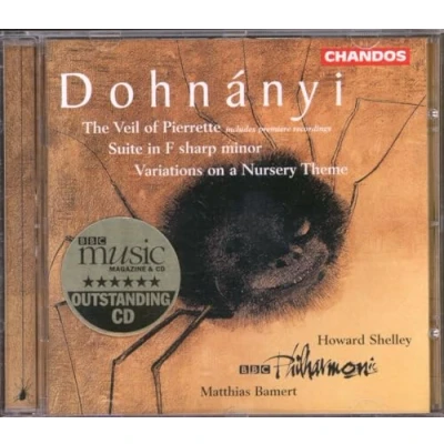 Afbeelding van Howard Shelley, BBC Philharmonic Orchestra Dohnanyi: The Veil Of Pierette (CD)
