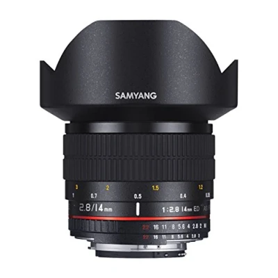 Afbeelding van Samyang 14mm F2.8 Canon EF AE (Canon EF, Volledig formaat), Objectief, Zwart