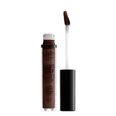 Image de NYX Professional Makeup Anticernes/Correcteur Can&#039;t Stop Won&#039;t Contour Concealer Deep Espresso