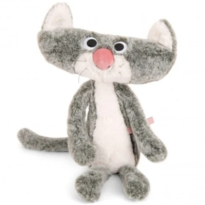 Afbeelding van Moulin roty plattekat knuffel 36 cm