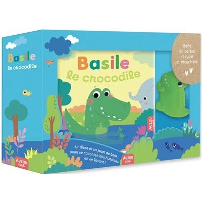 Image de Mon premier livre de bain Basile le crocodile