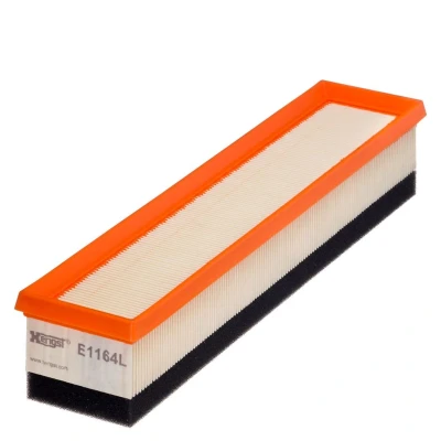 Afbeelding van HENGST Filter E1164L Luchtfilter 68 82 375 insert RENAULT: CLIO 2, TWINGO Kangoo I Express, DACIA: Duster Off Road, Sandero I, Logan MCV
