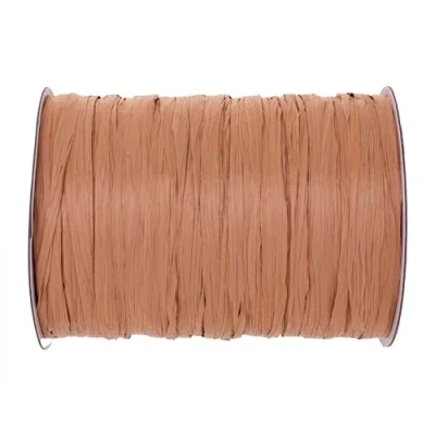 Afbeelding van GLOREX 6 9400 612 100 m raffia mat zand voor knutselen, decoratie of bloemstukken
