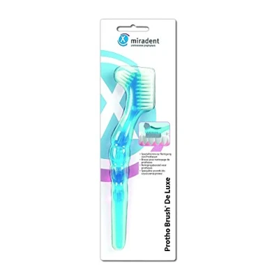 Afbeelding van Miradent Proto Brush® De Luxe Protheseborstel tandenborstel voor kunstgebit