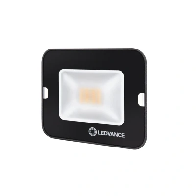 Afbeelding van Ledvance LED Breedstraler Compact Zwart 10W 1000lm 100D 865 Daglicht IP65 Symmetrisch.