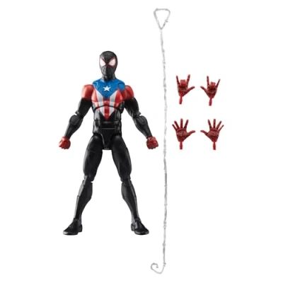 Afbeelding van Hasbro Spider Man 2 Marvel Legends Gamerverse Action Figure Miles Morales (Boricua Suit) 15 cm Figuur