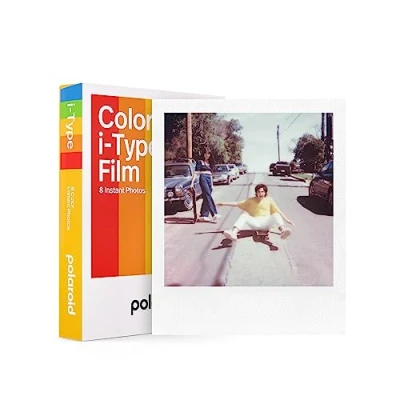 Image de Film Instantané Polaroid Originals Couleur Cadre blanc pour I 1 et OneStep 2