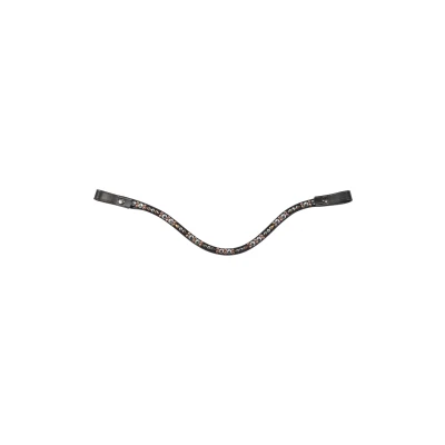 Image de HKM Frontal Sparkle Blanc/Or rose