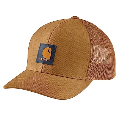 Afbeelding van Carhartt 105216 Pet Brown Honeycomb Bruin Petten