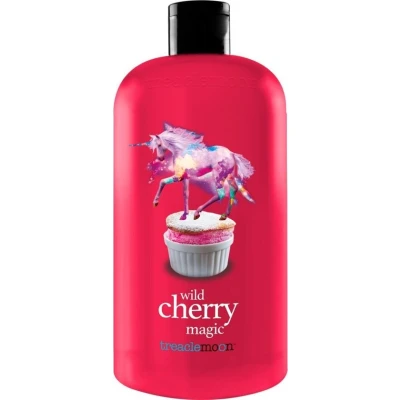 Afbeelding van 1+1 gratis: Treaclemoon Bad en Douchegel Wild Cherry Magic 500 ml